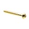 Prime-Line Wood Screw, Round Head, Phillips Drive No. 10 X 1-1/2in Solid Brass 15PK 9208373 - alternate 1
